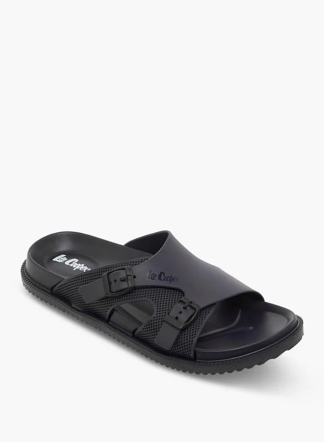 Lee Cooper Men Buckle Detail Slides